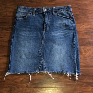 Denim skirt